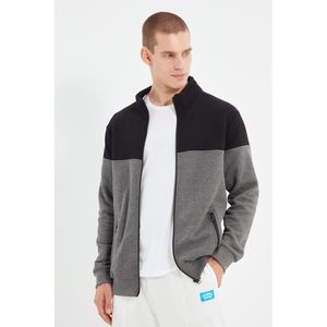 NWT Trendyol Men Regular fit Standing collar Knitted Sweatshirt